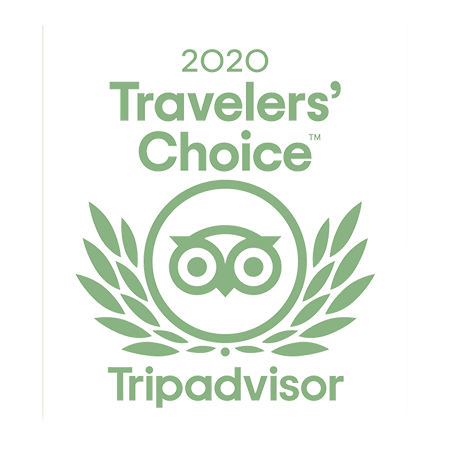 Tripadvisor Traveler's choice 2020 award