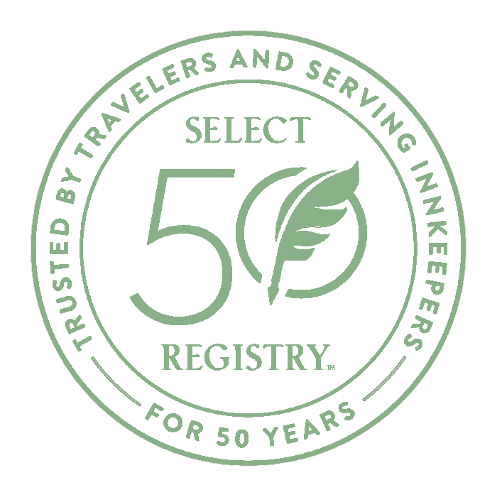 Select Registry 50 Years logo
